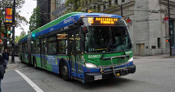 Coast Mountain Bus New Flyer Xcelsior XDE60 19011